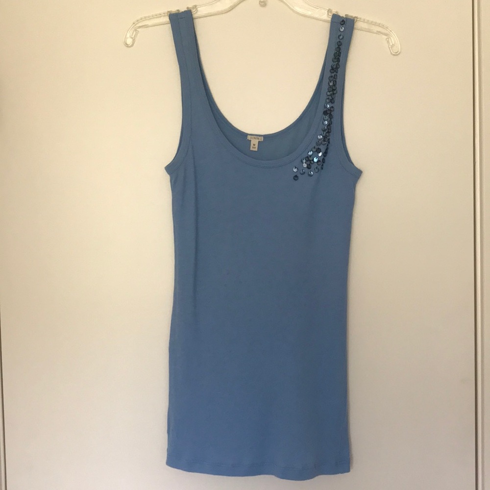J. Crew Sequined Tank